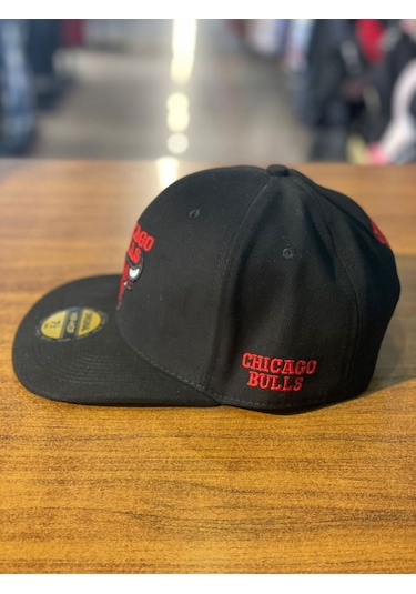 Chicago Bulls Nakışlı Hip Hop Snapback Cap Şapka