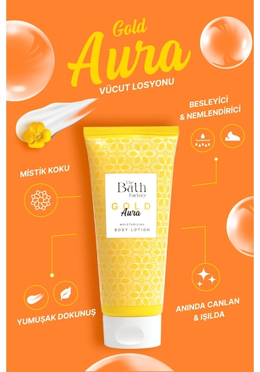Gold Aura Vücut Losyonu 200 Ml