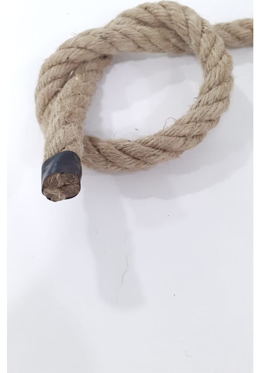 Jüt Halat 12 Mm 5 Metre Hasır Ip Halat Ip Doğal Urgan Kendir Ip