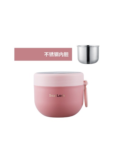 800 Ml Paslanmaz Çelik Öğle Yemeği Kutusu A Pembe