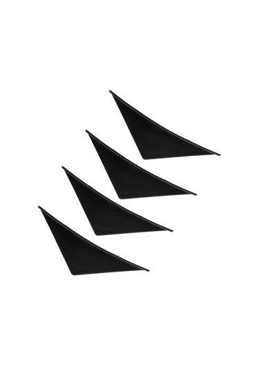 Lemestar Abs Malzeme Akıllı Araç Arka Tampon Spoilerı - Rüzgar Direncini Azaltır, Aerodinamik Performansı Artırır, Evetli Siyah, Evetli Montaj