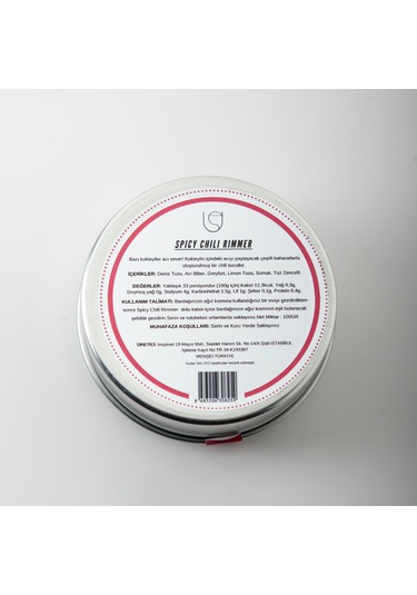 Inspıred Choıce Spıcy Chılı Kokteyl Rımmer 100 G