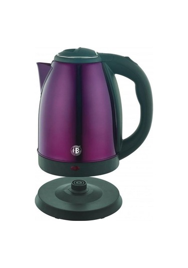 1,8 L Kablosuz Paslanmaz Çelik Su Isıtıcısı Violet Herzberg Hg5011-pur Diğer