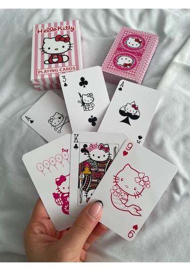 Anime Hello Kitty Iskambil Kartı - Poker Kartı