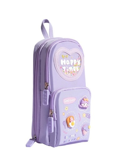 Agoodshop Kızlar, Ilkokul Öğrencileri, Çocuklar Için Kalem Kutusu, Büyük Kapasiteli, Basi 3bp-yeşil