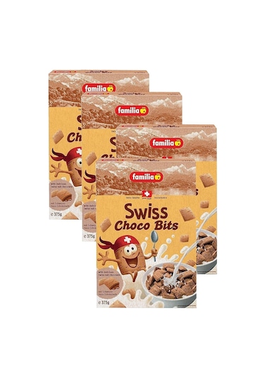 Swıss Choco-bıts 375 Gr X 4 Adet