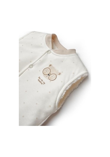 Bebek Yelek %100 Organic Pamuk Yenidoğan Serisi-csy8117 Gri