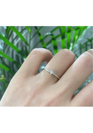 Ariş 0.05 Karat Pırlanta Tektaş Yüzük