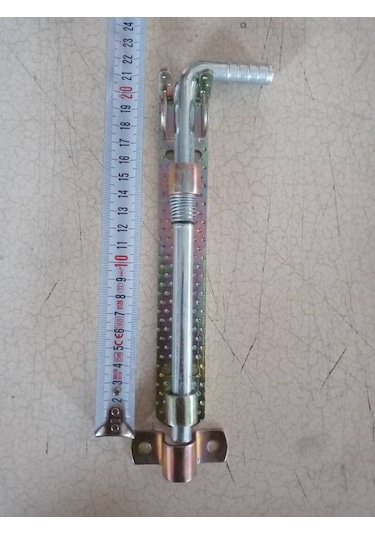 20 Cm Yaylı Sürgü asma Kilit Takmalı Ve 6 Adet Vida