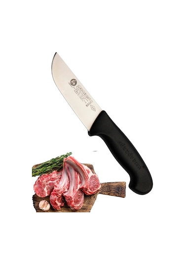 Sürdövbisa F61125 Pilastik Pimsiz Sap Kasap Bıçağı Deri Yüzme Çok Renkli