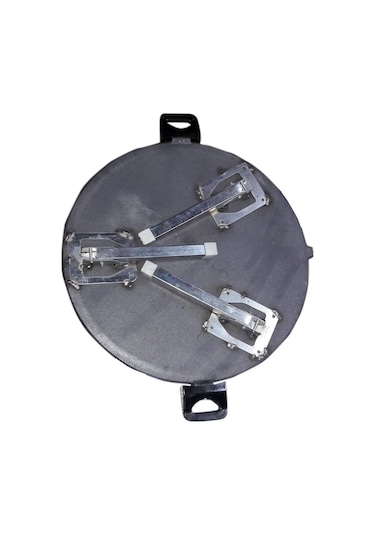 Hakiki Pik Demir Döküm Ayaklı Katlanır Portatif Izgara