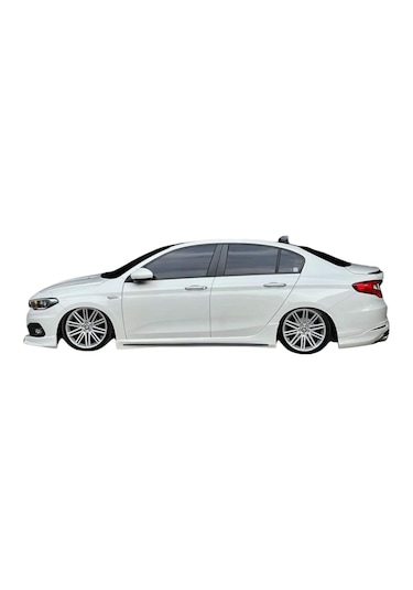Fiat Egea 2015 - 2022 Custom Yan Marşpiyel Seti Plastik