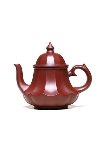 Yaratıcılık Çay Tencere Mor Kil Demlik Ham Cevheri Dahongpao Pagoda Şekli Su Isıtıcısı El Yapımı Çay Seti Çaydanlıklar Altın - Beyaz