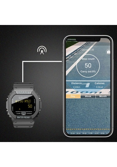 Tenfowee Mk22 1.21" Ekran Akıllı Saat (İthalatçı Garantili)