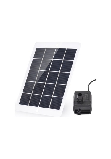 Pazly Güneş Enerjili 3w 5v Su Pompası Kiti İle 7w Güneş Paneli Seti