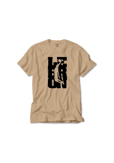 Lebron James Smaç Krem Tişört Krem