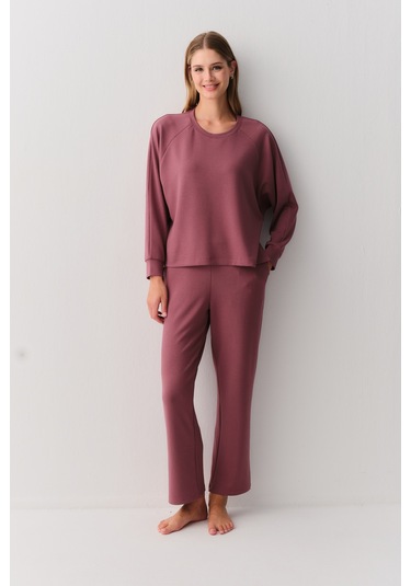 Suwen Comfy Pantolon Sh26257624142 Gül Rengi