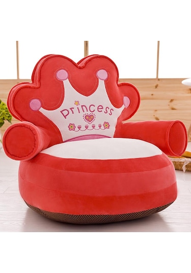 Suntek Sevimli Çocuk Koltuk Kanepe Kapak Bebek Sandalyesi 01-kırmızı 01 Kırmızı