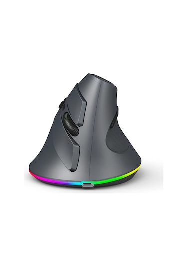 Reedark Dikey Kablosuz Oyuncu Mouse Programlanabilir  2.4g Kablosuz+bt Bağlantısı Ergonomik Tasarım