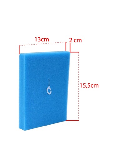 Philips Fc 8760 Powerpro Uyumlu Ön Filtre Çerçeve Süngeri