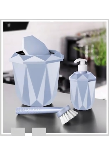 arslankaya vanity 3lü mutfak seti