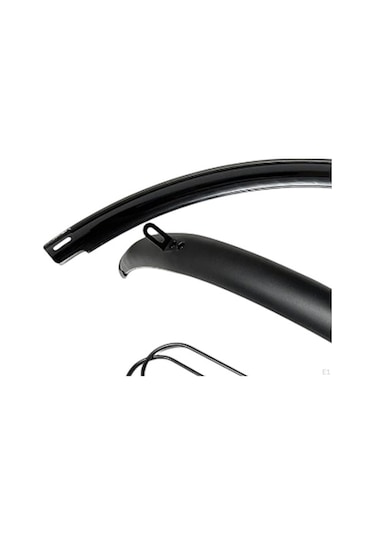 Pazly 700c Yol Bisikleti Çamurluk Seti, Dar Lastik Koruyucu, Ön-arka Çamurluk, Çok Renkli Pvc Çok Renkli