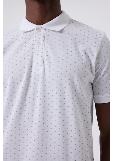 Lee Cooper Newmıxed Erkek Polo Yaka T-Shırt Beyaz-16387-Beyaz