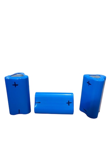 Şarj Edilebilir Li-ion Üçgen Pil 18650 3.7 Volt 6000 Mah