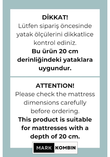 Organik Tek Kişilik Lastikli Çarşaf Seti - Eğlenceli Kelimeler Renkli