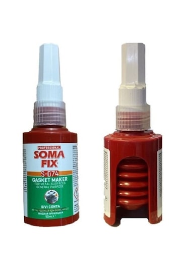 12 Adet 50 Ml Somafix Akordiyon Sıvı Conta Yapıştırıcı S074