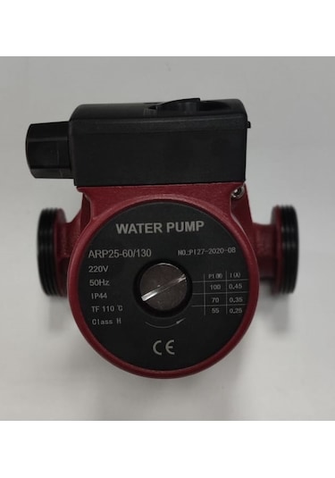 Water Arp 25-60/130 1 1/2" Çıkışlı Üç Hızlı Sirkülasyon Pompa