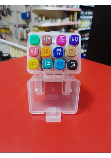 Touch Silky Çift Uçlu Artist Marker Kalemi 12'li