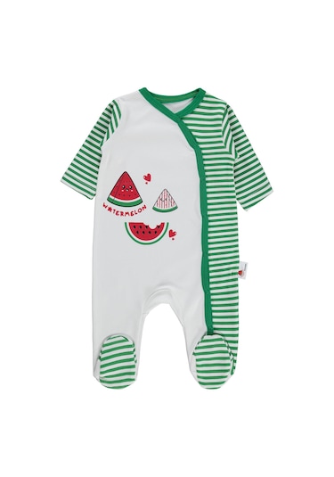 Nova Baby Karpuz Kokulu Oval 1-6 Ay Tulum - Ekru