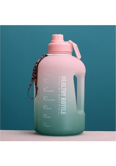 Yuekedawilxaw 2.2l Büyük Kapasiteli Su Şişesi - Mavi Kgcuzj Pembe - Yeşil