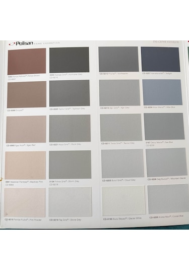 Polisan Perla Silikonlu Dış Cephe Boyası 15 Lt (Tüm Renkler)