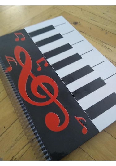 Piyano Defteri, Müzik Defteri, Nota Defteri