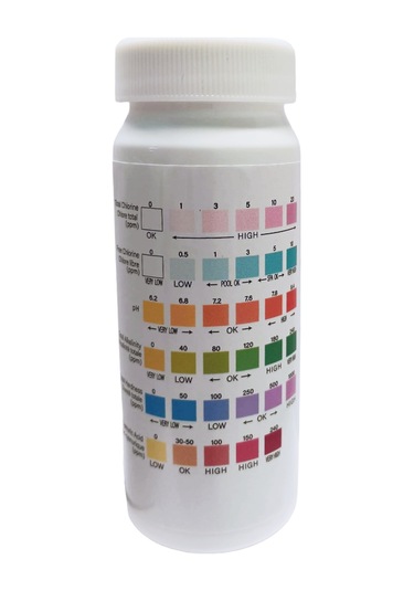 Powertest Strıpes 6in1 Ph,t-s Klor,sert.,alk.cyna