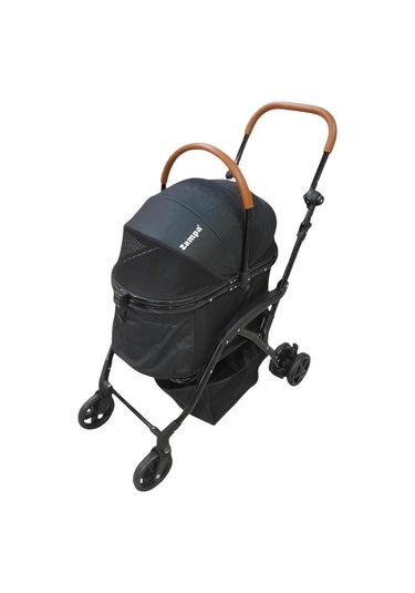 Zampa Orbit Kedi Ve Köpek Arabası Siyah 50x70x100 Cm