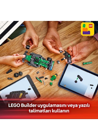 LEGO® Speed Champions Aston Martin Aramco F1® AMR24 Yarış Arabası 77245 - 10 Yaş ve Üzeri Çocuklar için Yaratıcı Oyuncak Yapım Seti (269P)
