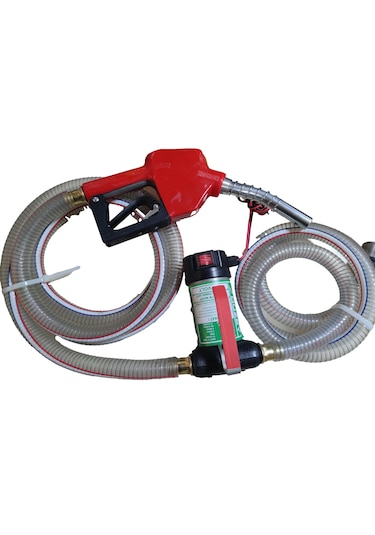 220 Volt Mazot Aktarma Pompası&5 Metre Telli Hortum&otomatik Akar