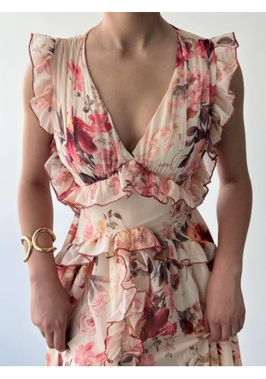 S-pazarım Rıth Midi Elbise