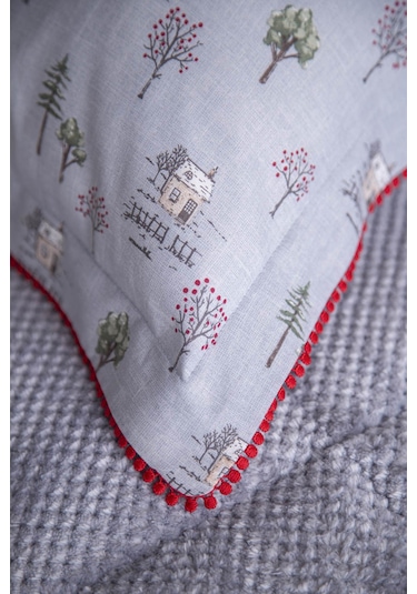 Çift Kişilik Winter Softly Uyku Seti Lila