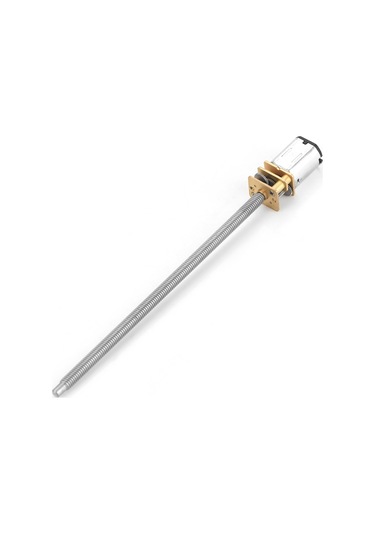 Lemestar Ga12n20-m4100 6v 500rpm Girişli Torklu Metal Dişli Dc Azaltıcı Motor, Saf Bakır Bobinli, 100mm M4 Vida, Uzun Ömürlü, Robotik Ve Oyuncaklar İçin