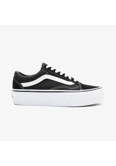 Vans Old Skool Platform Siyah Kadın Sneaker - Va3b3uy28 Siyah