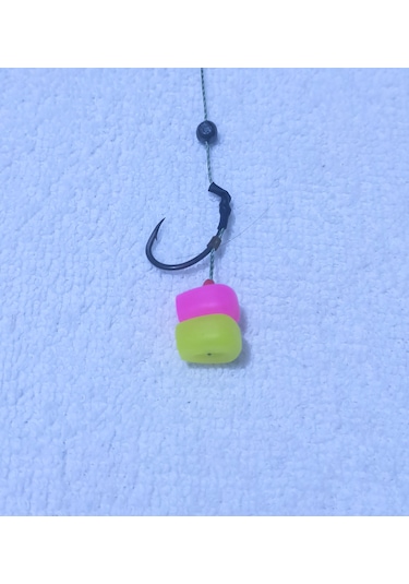 5 Adet Pembe Ve Fosfor'lu Esp Mısır Sazan Rig Takımı