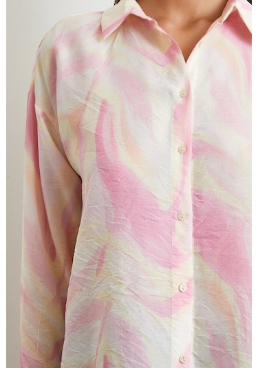 Deniz Esintisi Gömlek Yeşil Yeşil