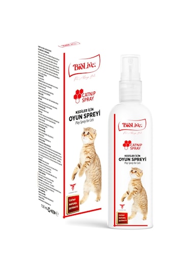 Biolive Catnip Kediler İçin Oyun Spreyi 150 ML