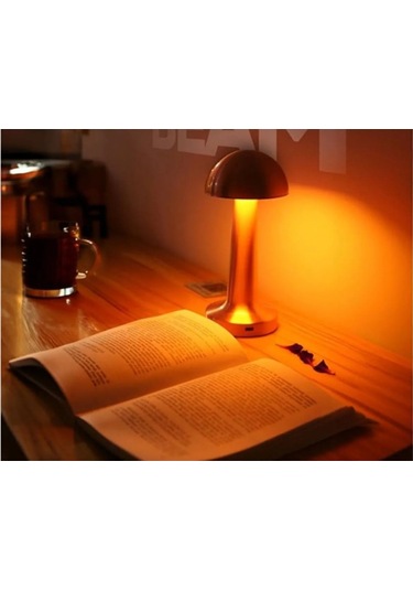 River World Masa Lambası Led Dokunmatik Mantar Çok Renkli