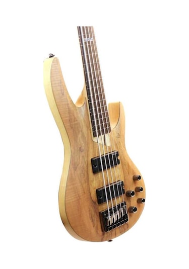Esp Ltd B-205 Spalted Maple Natural Bas Gitar