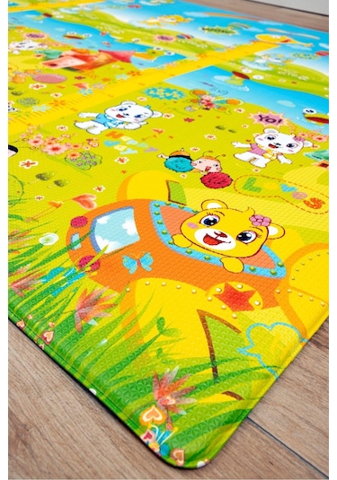Animal Party Premium Oyun Matı / Halısı 140cm 225cm 12mm Mat 028